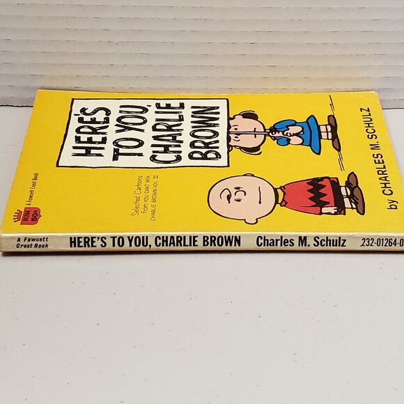 Peanuts Book Here's To You Charlie Brown - Picture 3 of 5